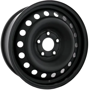 Envy Wheels – NX4 STEEL WHEEL – Black – 17″x6.5″ 40mm – All weather Wheels – NX46754